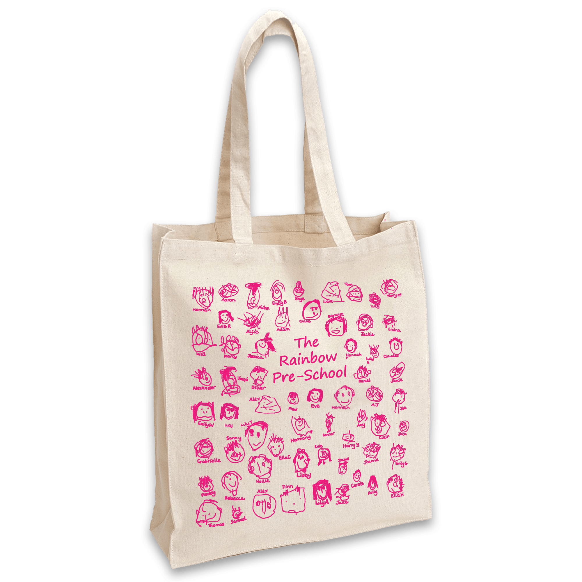 ECO Tote Bags Self Portrait Project Class Fundraising UK