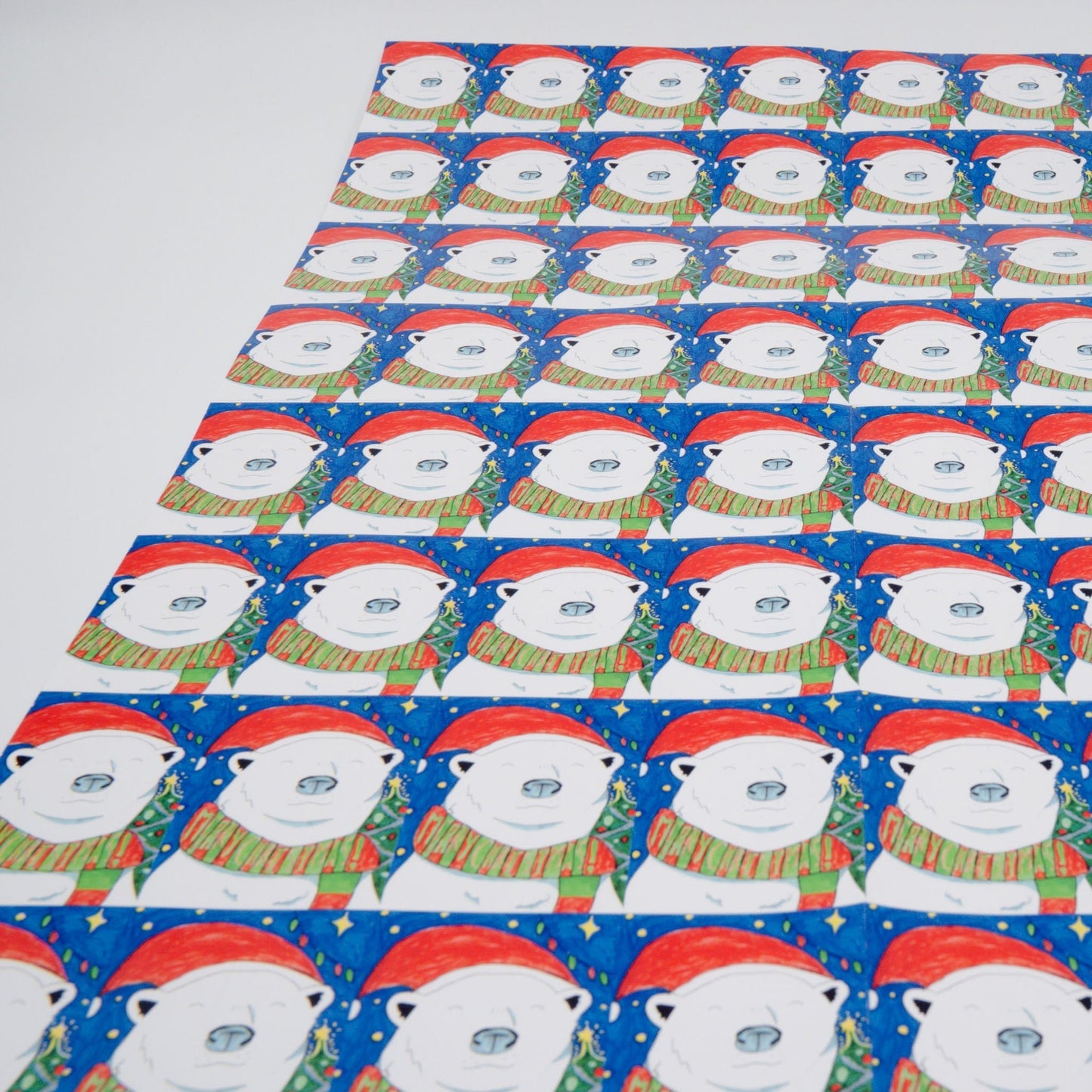 Pack of 5 - 420 x 594mm Christmas Wrapping Paper Sheets - Class Fundraising UK