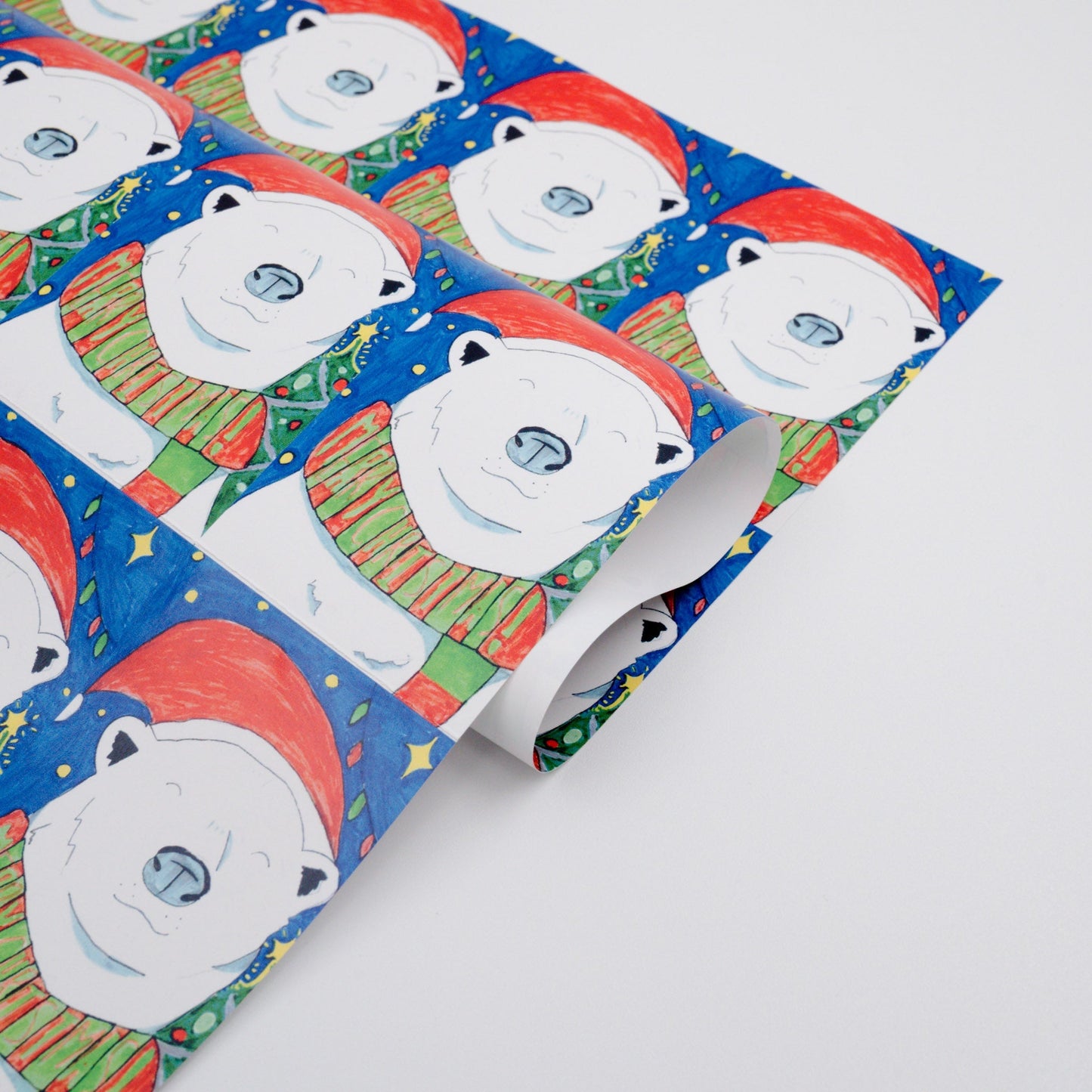 Pack of 5 - 420 x 594mm Christmas Wrapping Paper Sheets - Class Fundraising UK