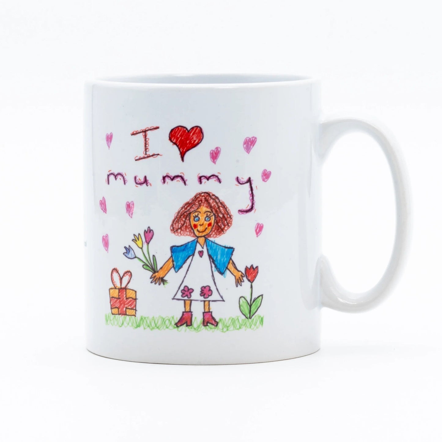 White Ceramic Durham Style 10oz Mug - Class Fundraising UK