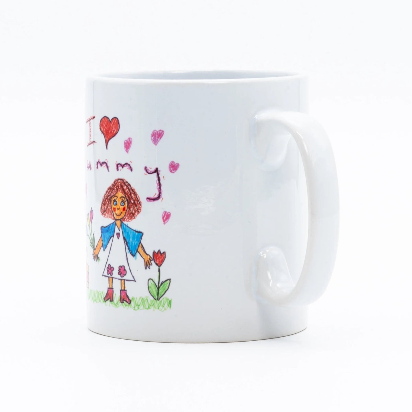White Ceramic Durham Style 10oz Mug - Class Fundraising UK