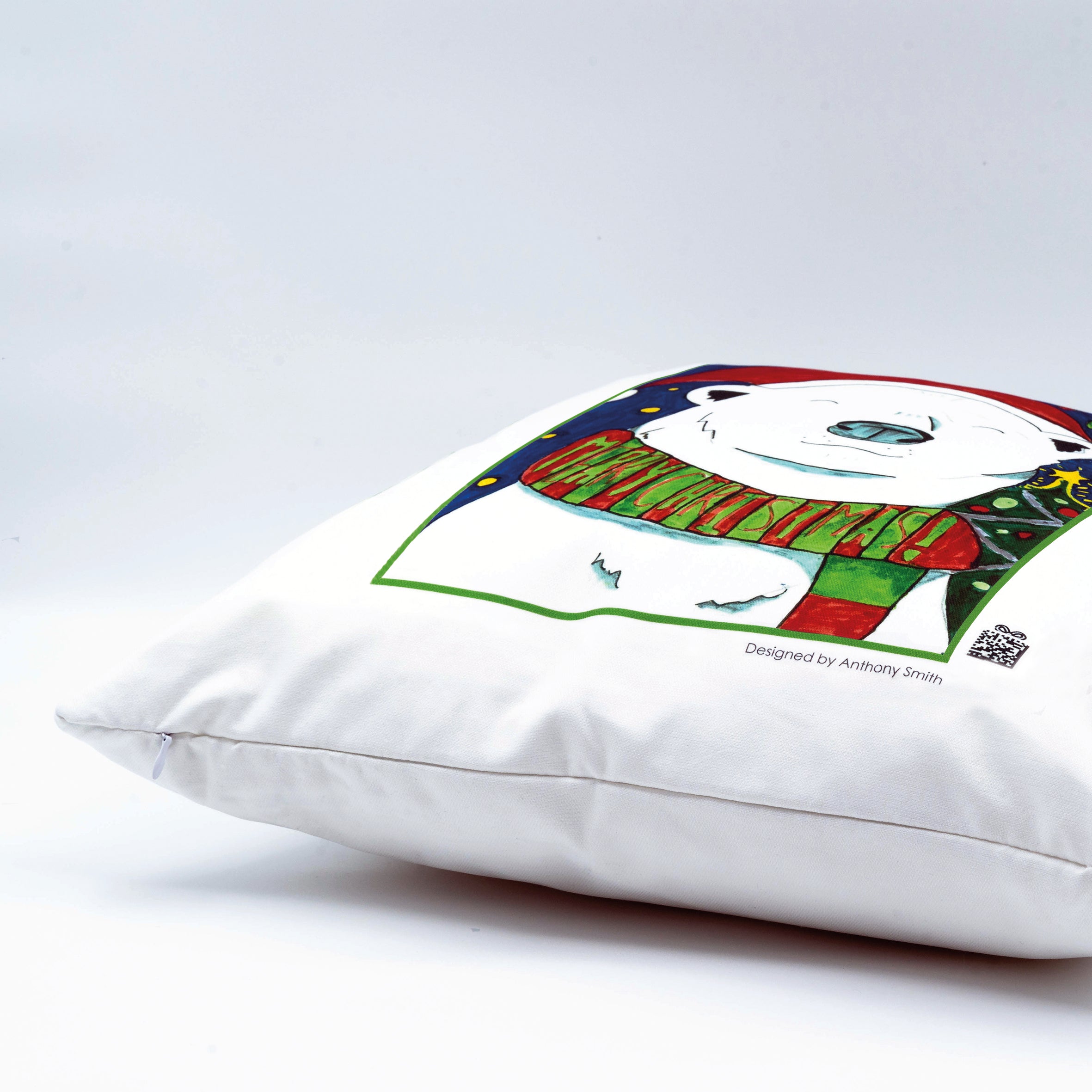 100 White Cotton Eco Friendly Cushion Cover Cushion Insert Available 45cm Square