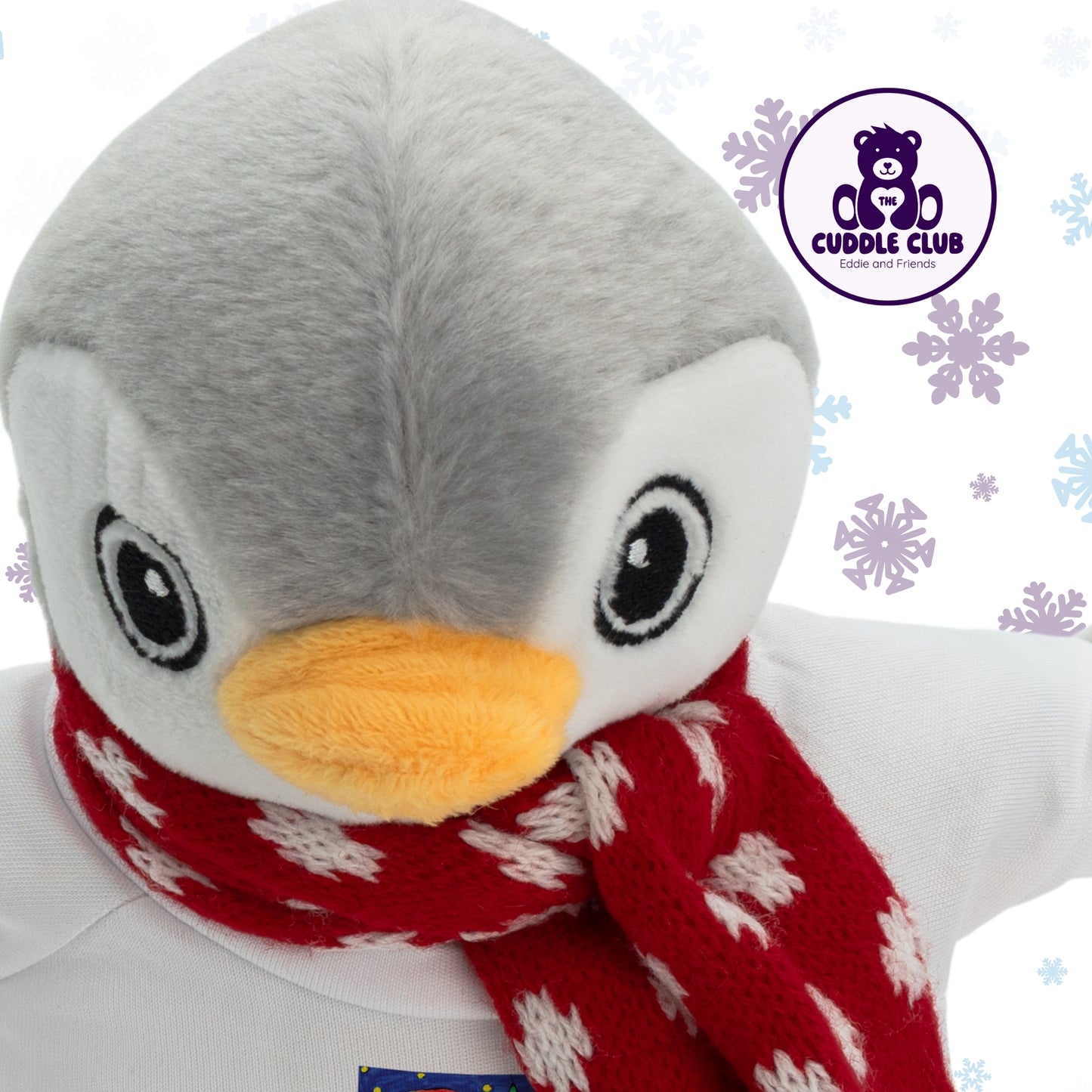 Penny the Penguin | Soft Toy with Removable T-Shirt