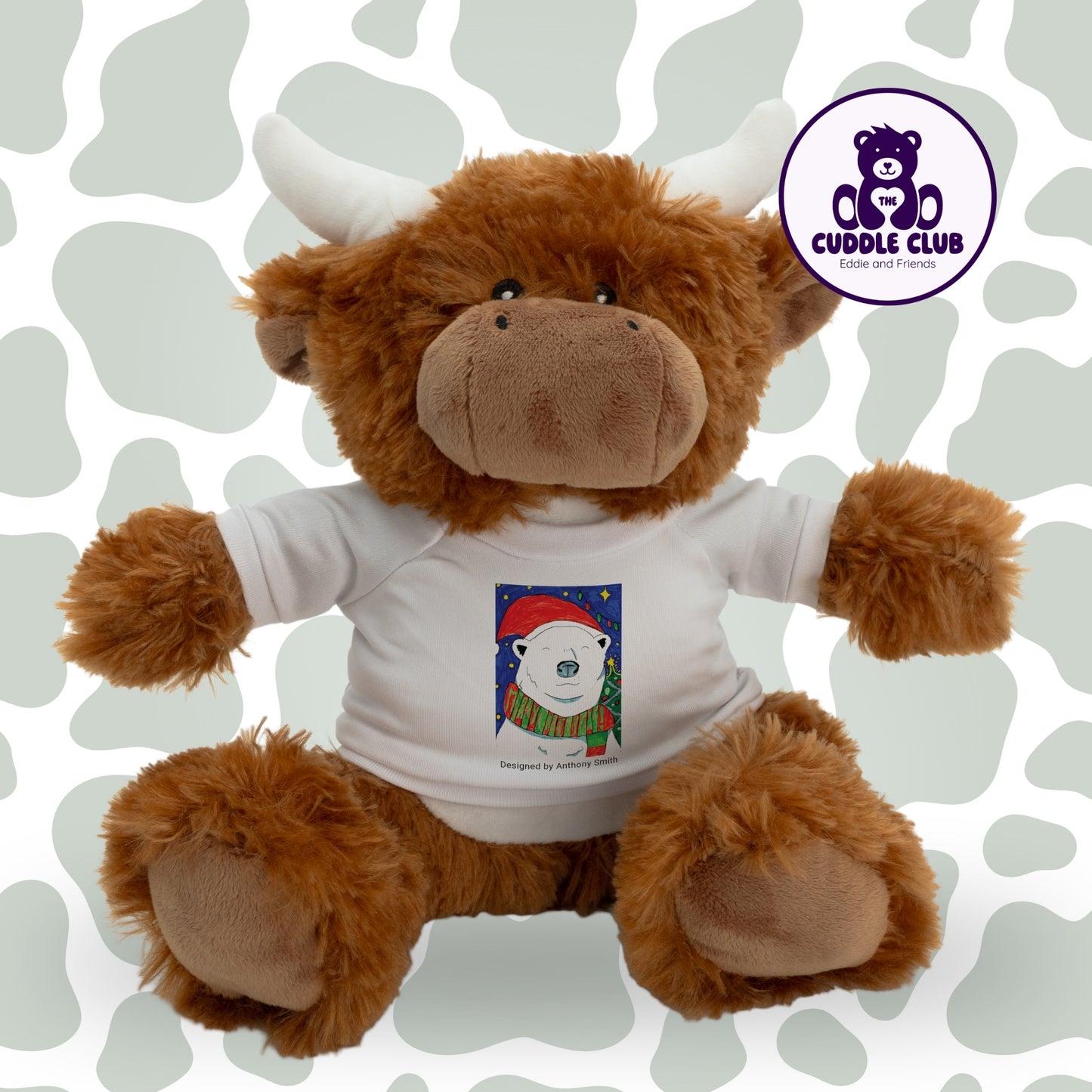 Hamish the Highland Cow | Soft Toy with Removable T-Shirt