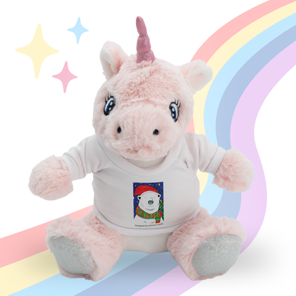 Luna the Unicorn | Soft Toy with Removable T-Shirt