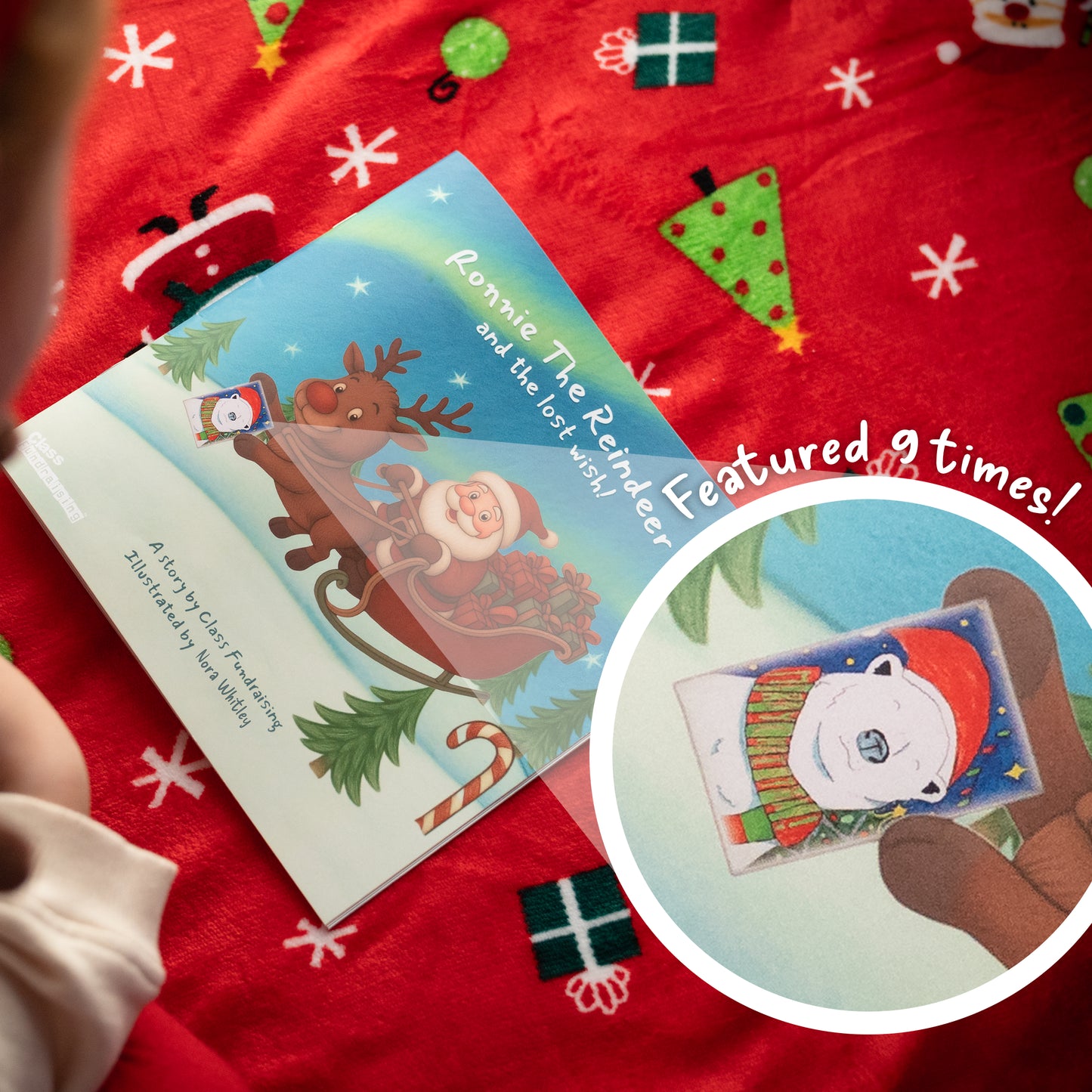 Ronnie the Reindeer and the Lost Wish | Personalised Christmas Story Book