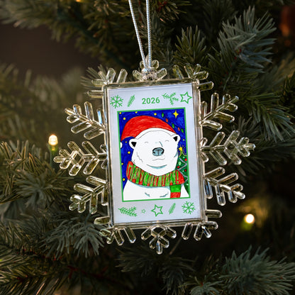Snowflake Christmas Tree Decoration