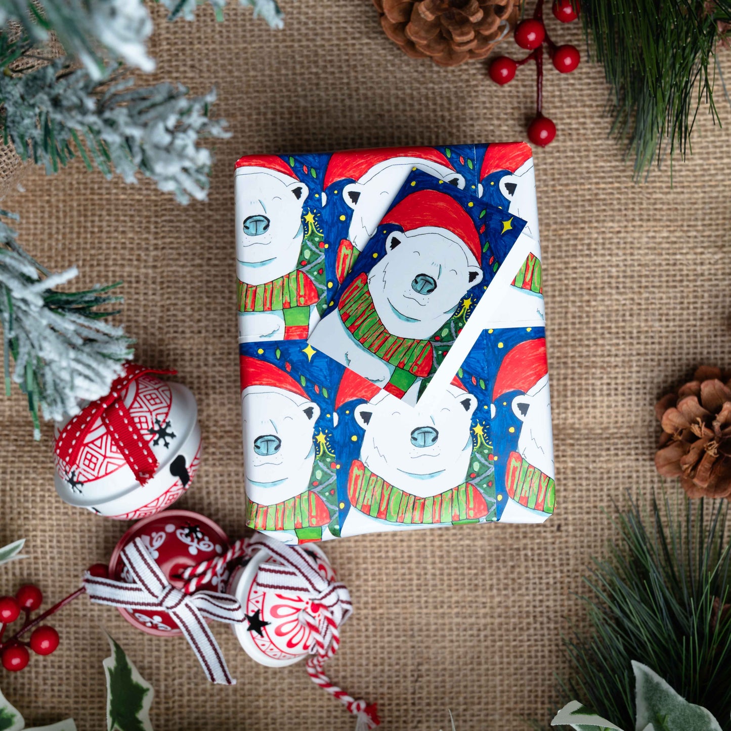 Christmas Gift Tags | Pack of 10 | 70 x 48mm - Class Fundraising UK