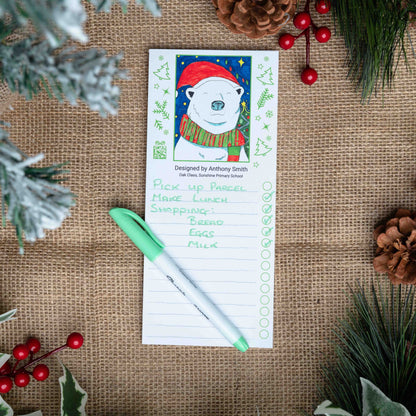 Christmas Shopping To Do List | Tear - Off Notepad - Class Fundraising UK