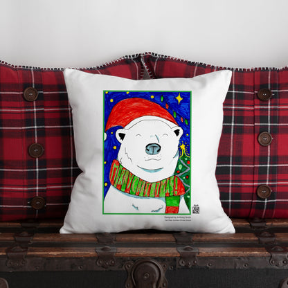Cushion Cover (Available With Stuffing) | 100% Eco Friendly Cotton | 45cm Square - Class Fundraising UK
