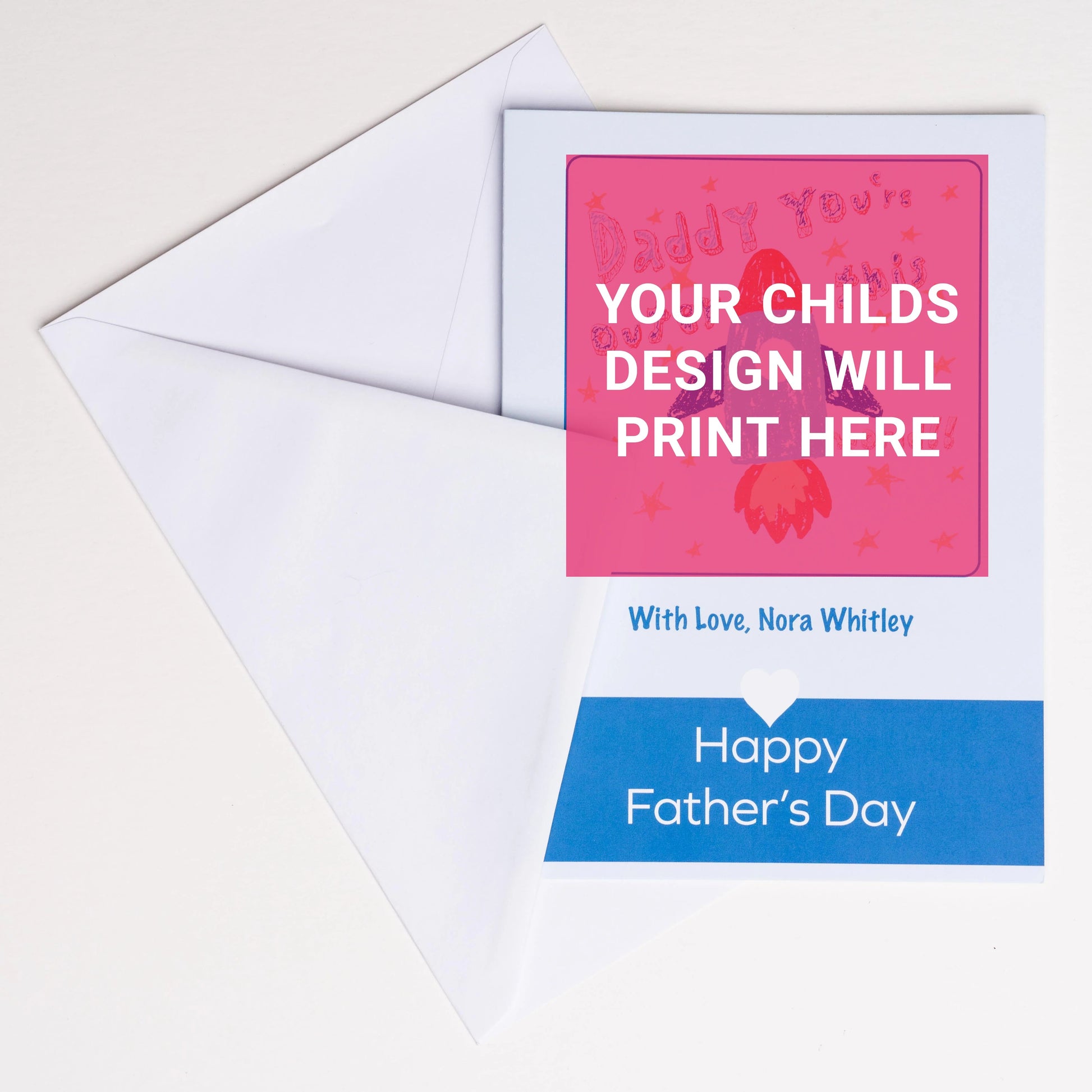 Father's Day Greetings Card - Class Fundraising UK