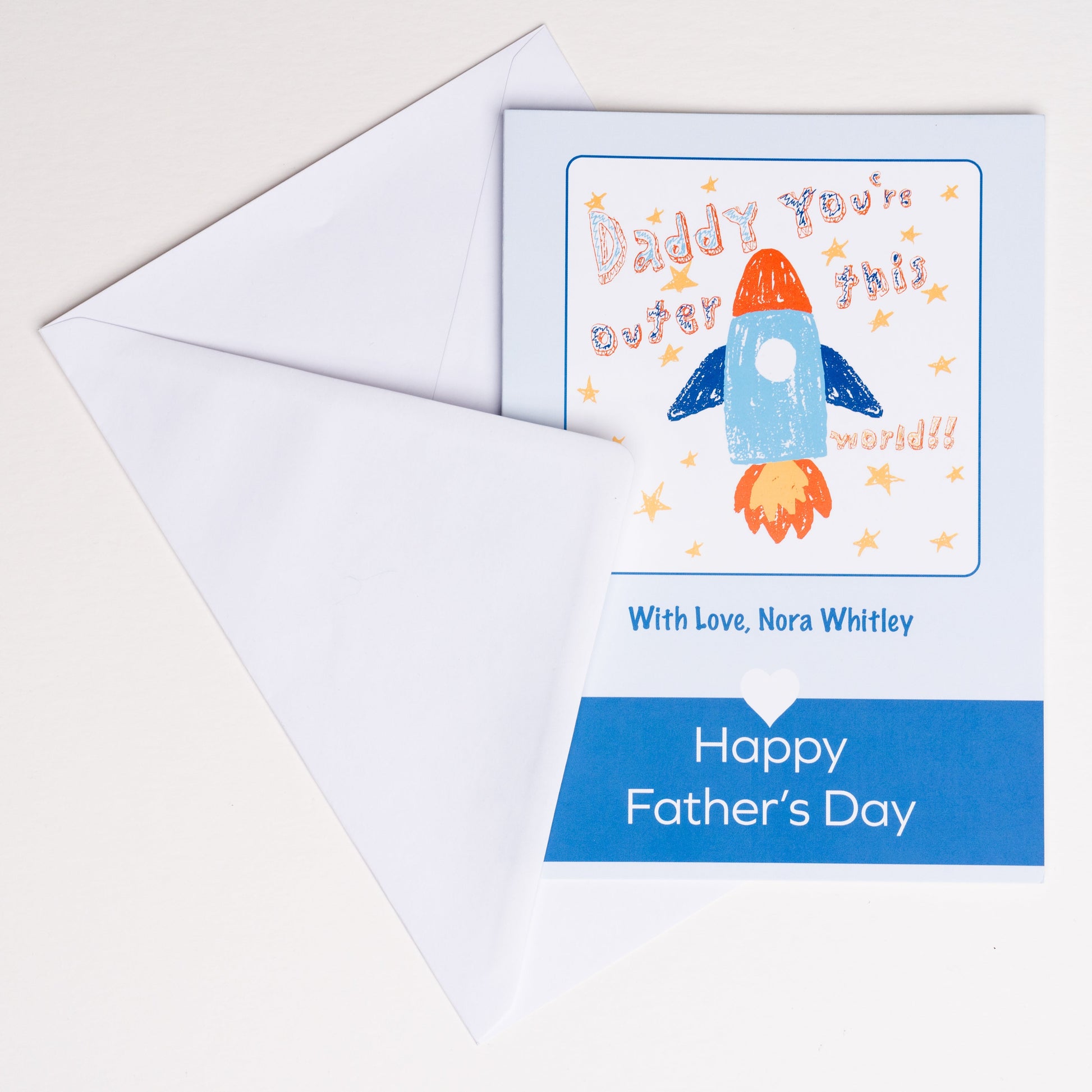 Father's Day Greetings Card - Class Fundraising UK