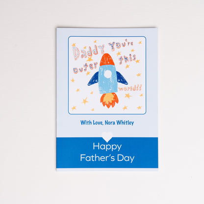 Father's Day Greetings Card - Class Fundraising UK