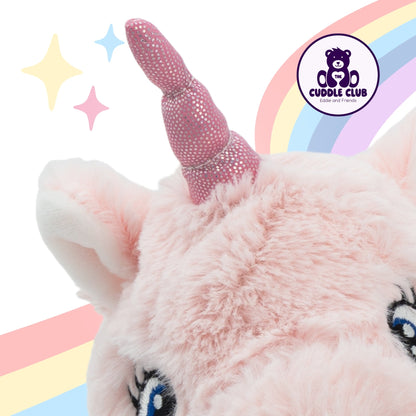 Luna the Unicorn | Soft Toy with Removable T-Shirt - Class Fundraising UK