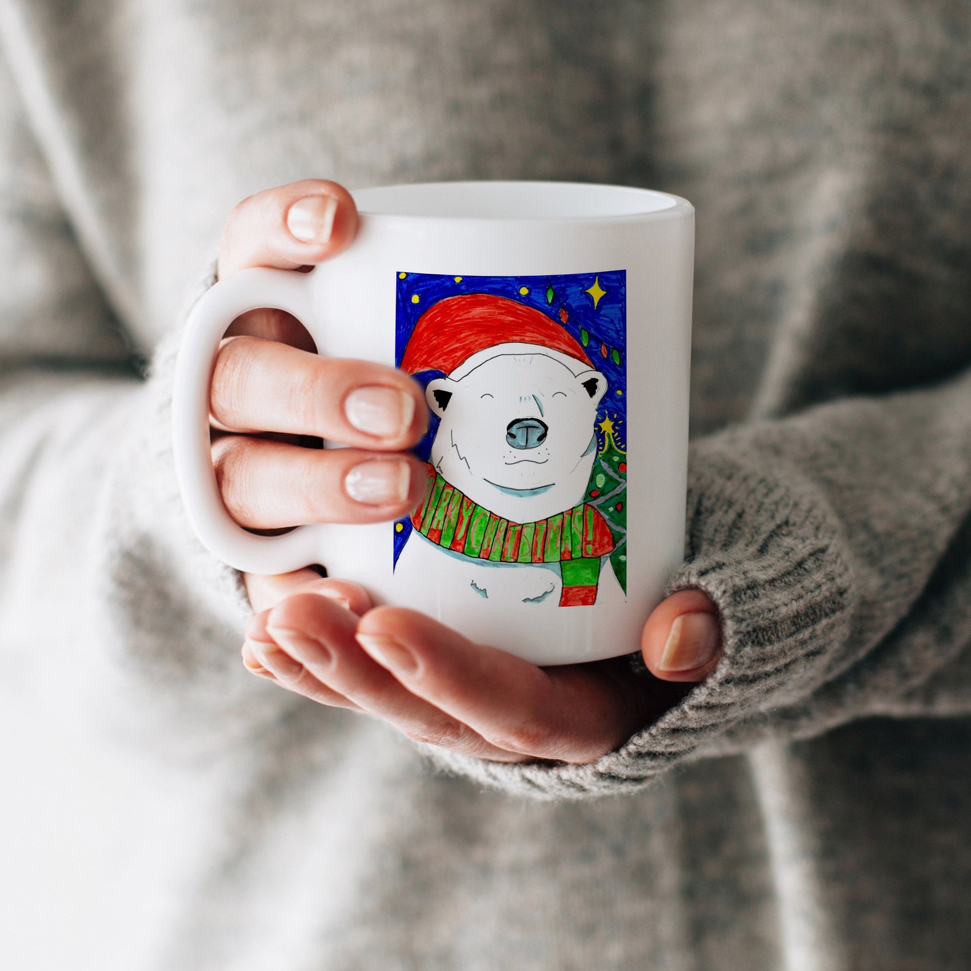 Personalised Ceramic Mug | 11oz Durham Style - Class Fundraising UK