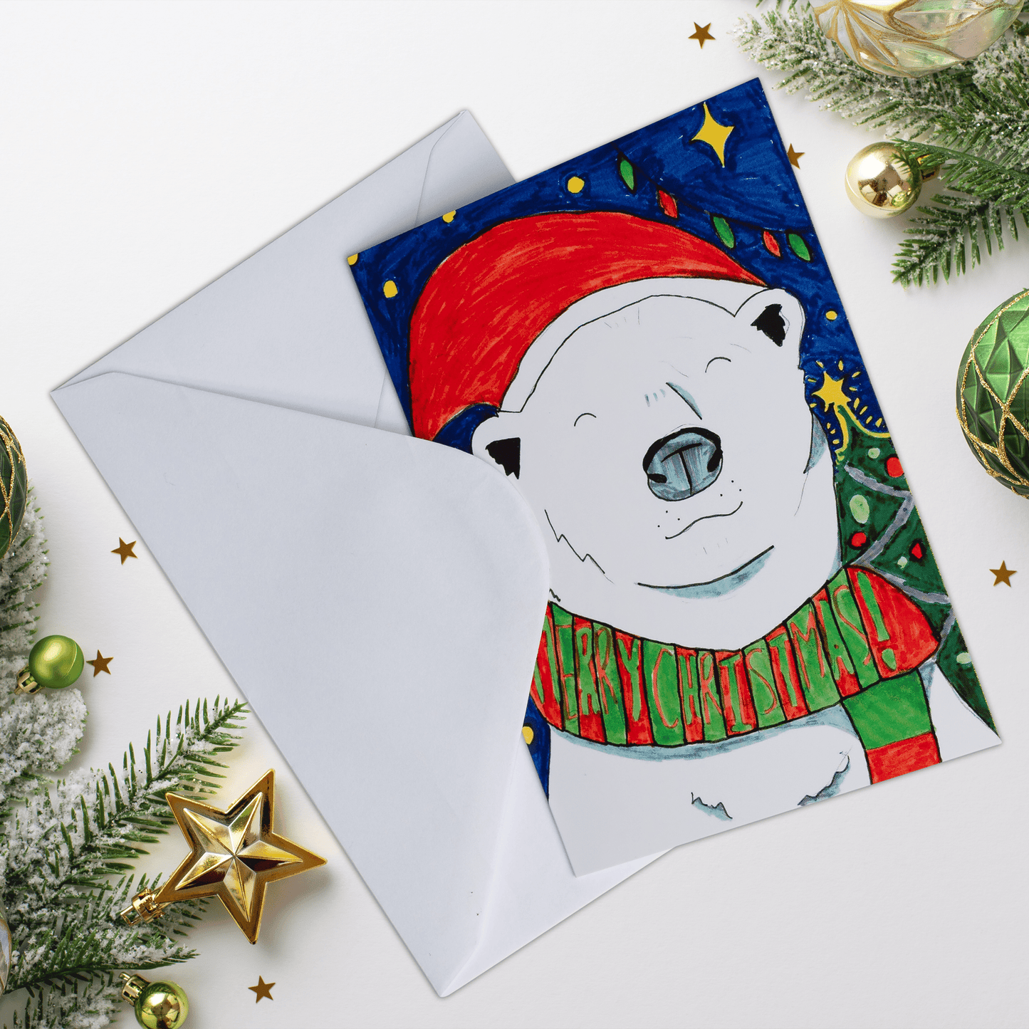 Personalised Christmas Greeting Cards | Pack of 12 A6 Cards - Class Fundraising UK