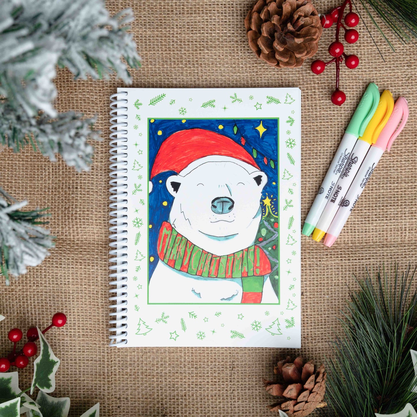 Personalised Weekly Organiser Notebook | Ring Bound A5 - Class Fundraising UK