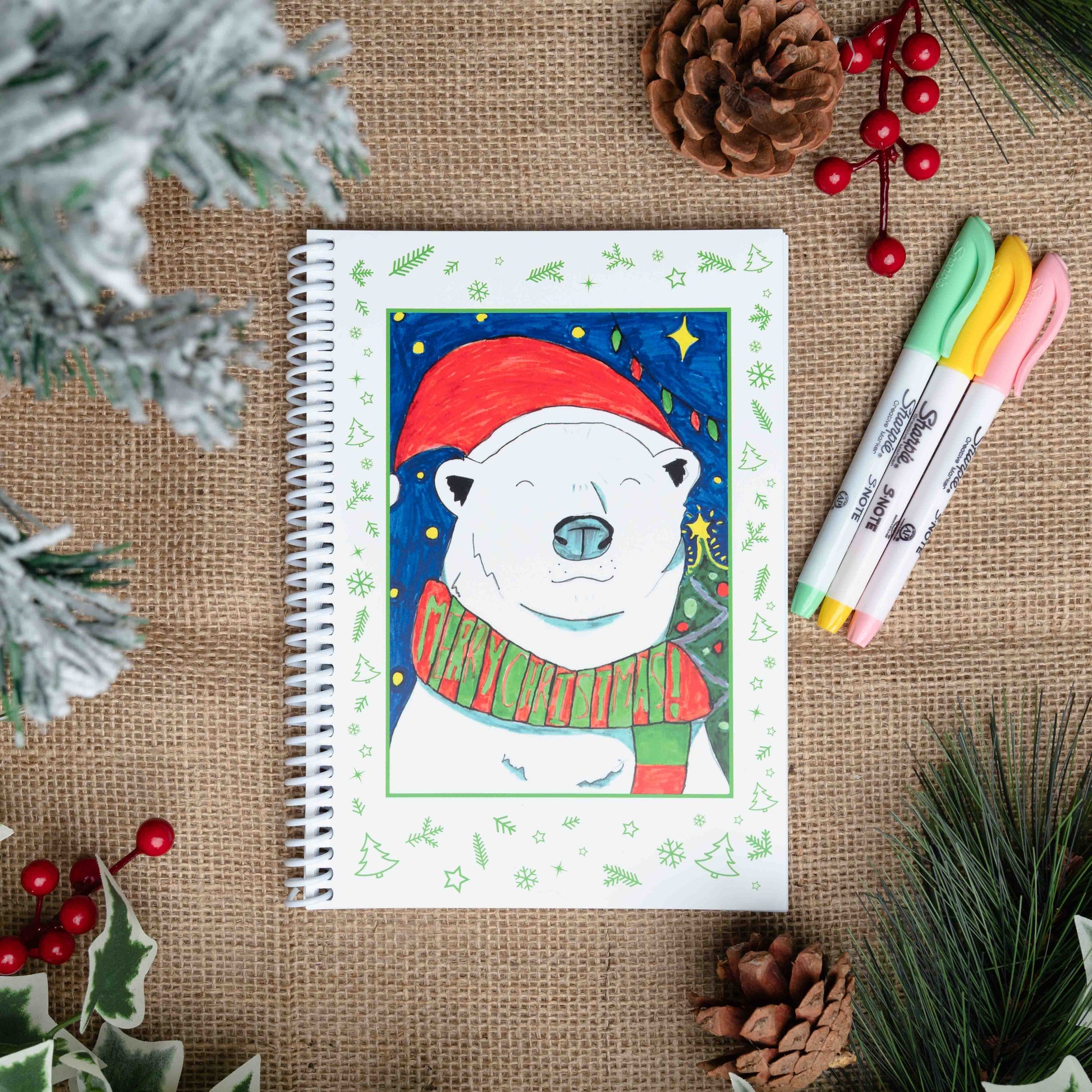 Personalised Weekly Organiser Notebook | Ring Bound A5 - Class Fundraising UK