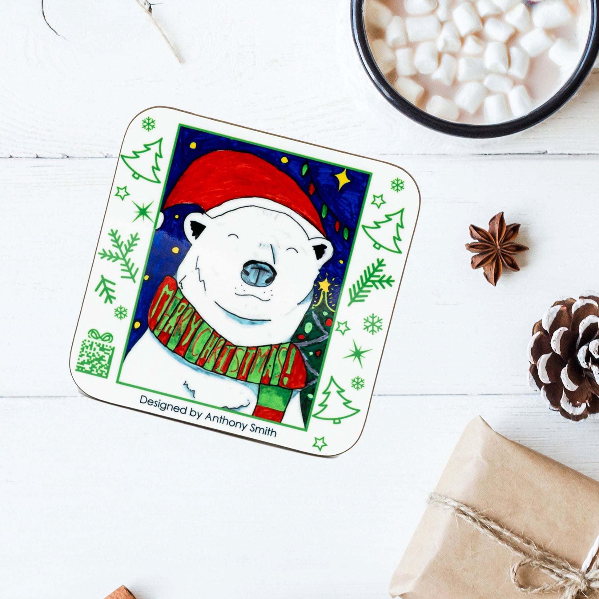 Printed Drinks Coasters | Pack of 2 - Class Fundraising UK