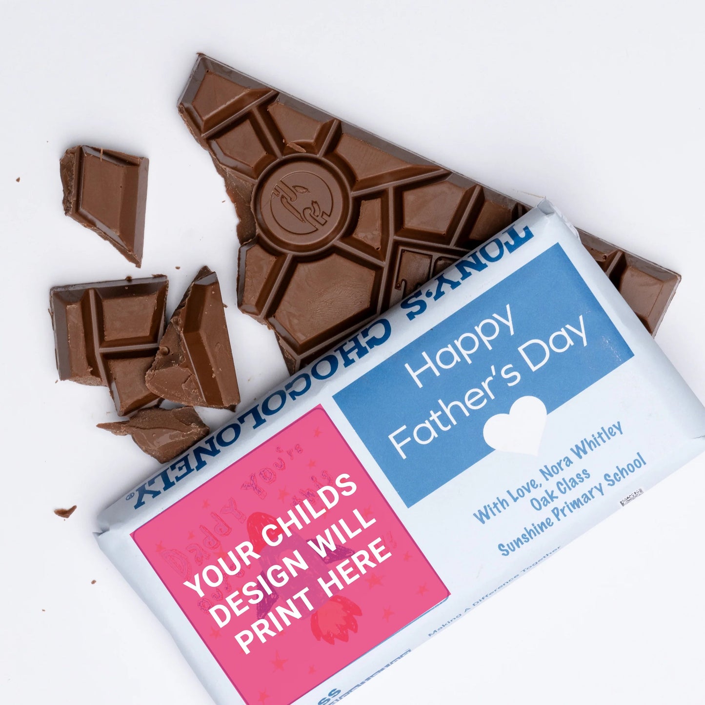 Tony's Chocolonely Milk Chocolate Bar - Class Fundraising UK