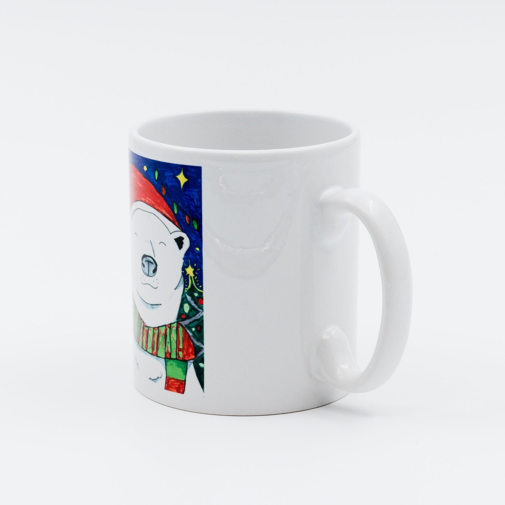 White Ceramic Durham Style 11oz Mug - Class Fundraising UK