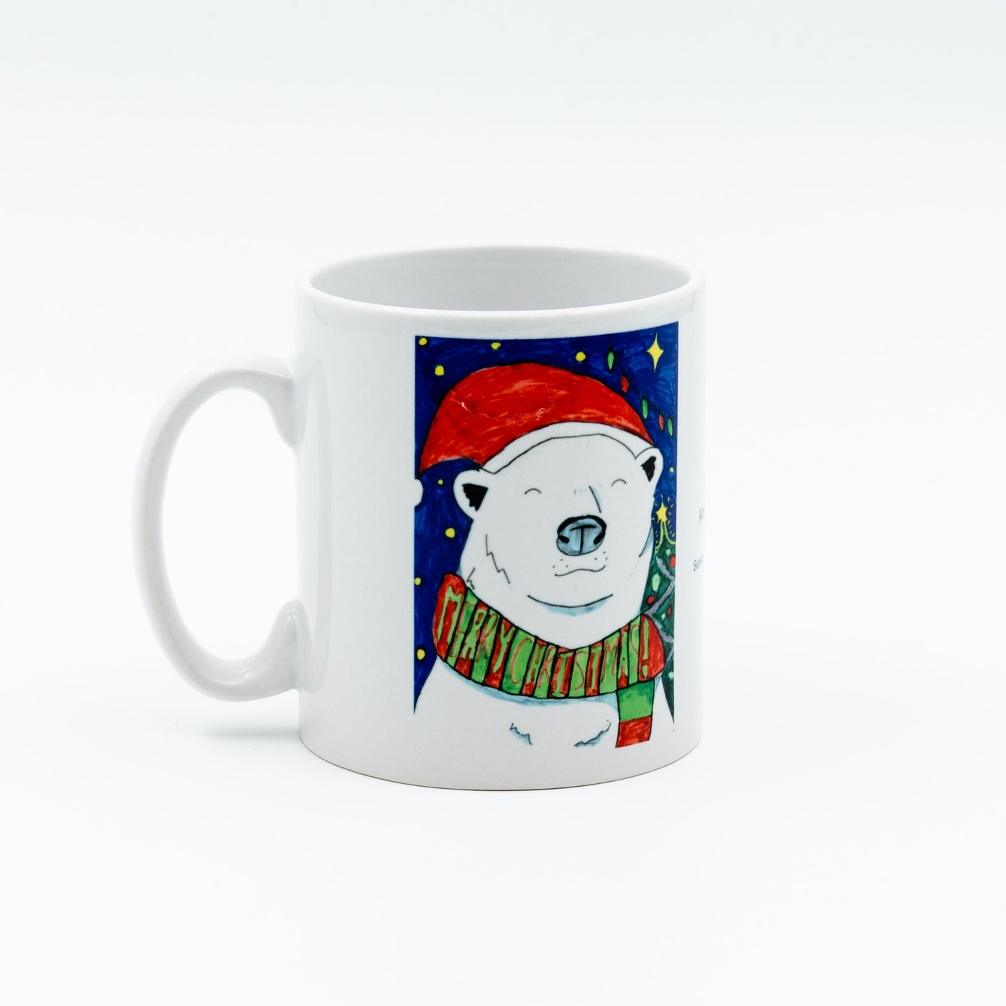 Ceramic Durham Style 11oz Mug - In White - Class Fundraising UK